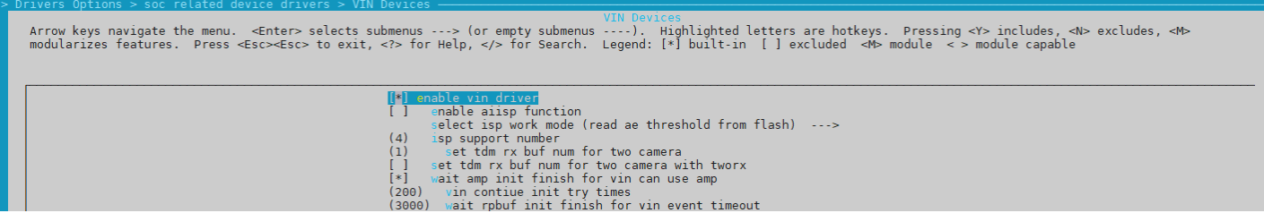 FreeRTOS 系统 menuconfig 选项配置