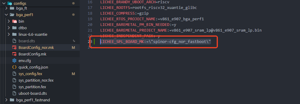 SPI NOR 快启 BOOT0 配置