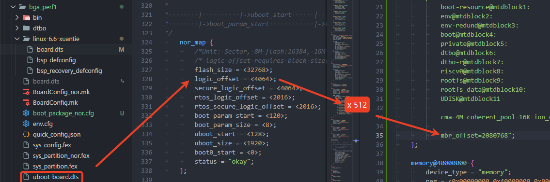 配置逻辑分区地址