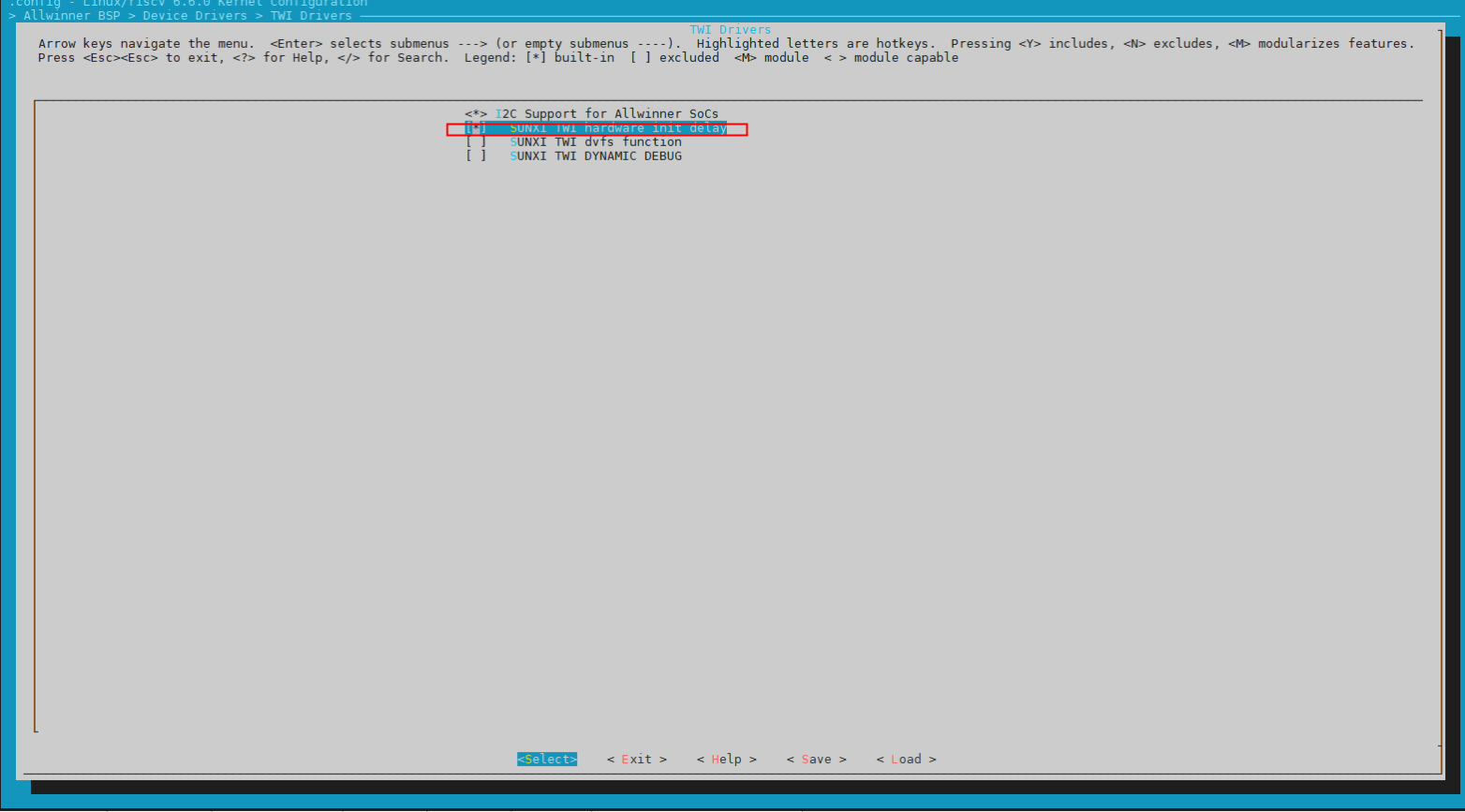 linux关闭twi延后初始化