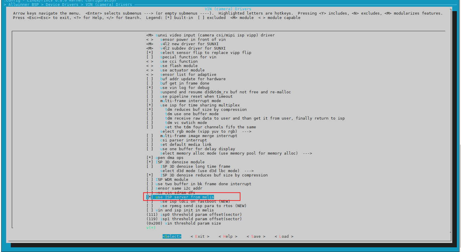 linux关闭vin在rtos初始化和isp库