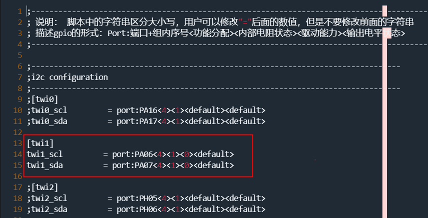 melis系统中sysconfig文件twi修改图